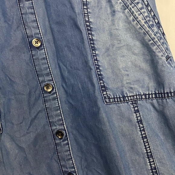 Denim Shirtdress - Picture 2 of 3